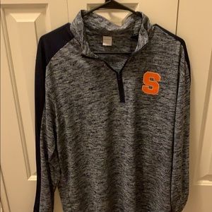 Syracuse University Three-quarter Zip Sweatshirt